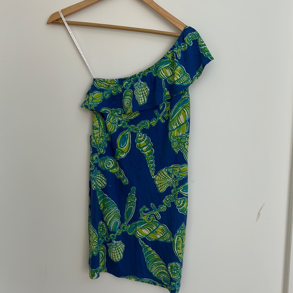 New Lilly Pulitzer one shoulder cotton dress - never been worn :)